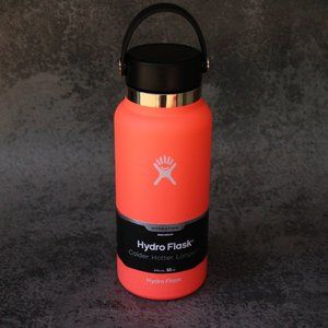 Hydro Flask 32oz Wide Mouth Bottle Tumbler color Hibiscus